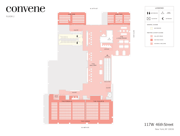 Floor Plan - 117 W 46th St
