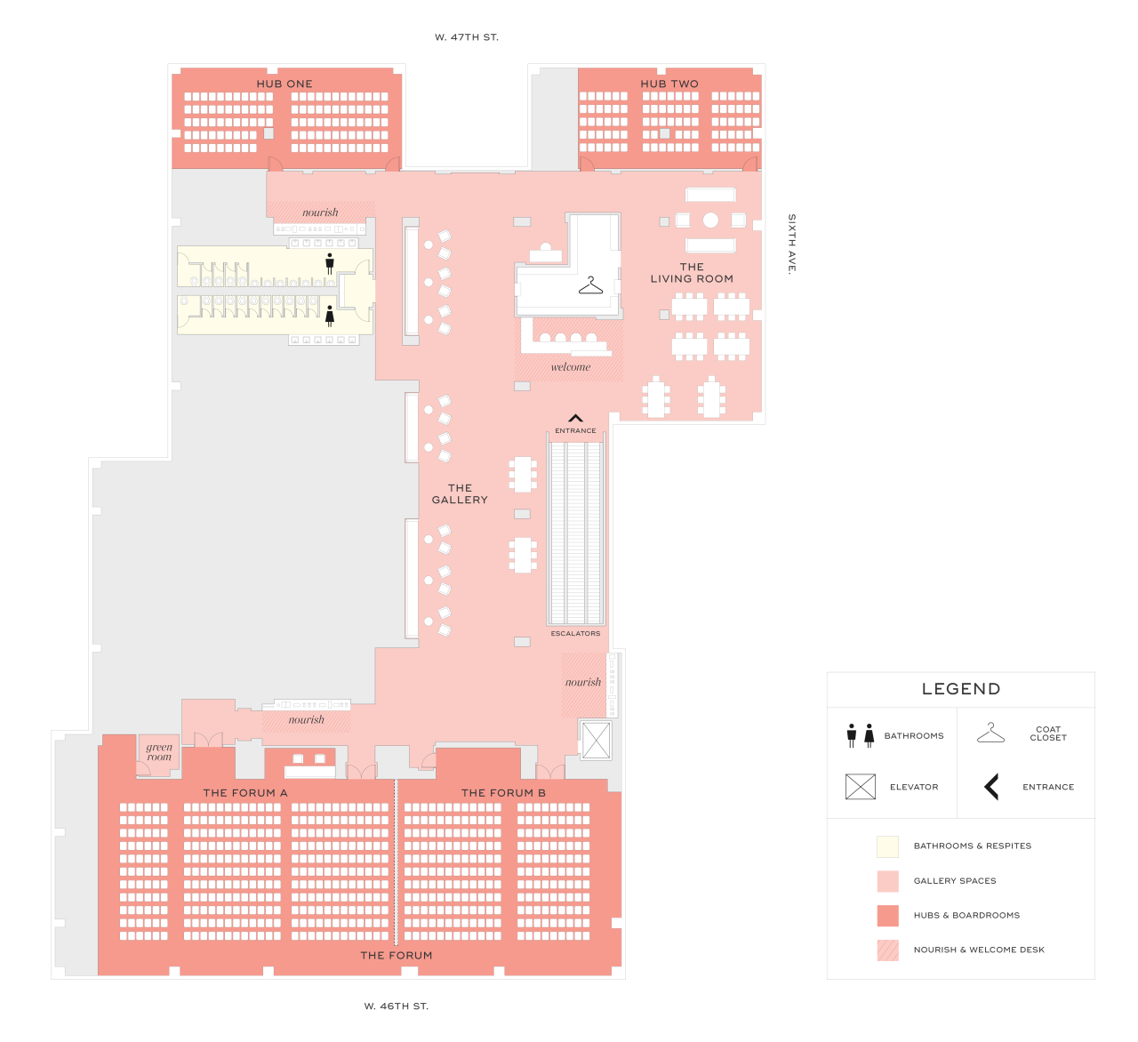 Floor Plan - 117 W 46th St