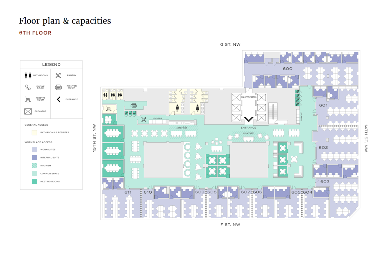 Hamilton Square 6th Floor | Floor Plans