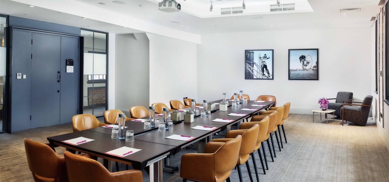 Westminster Meeting Room in Boardroom Configuration