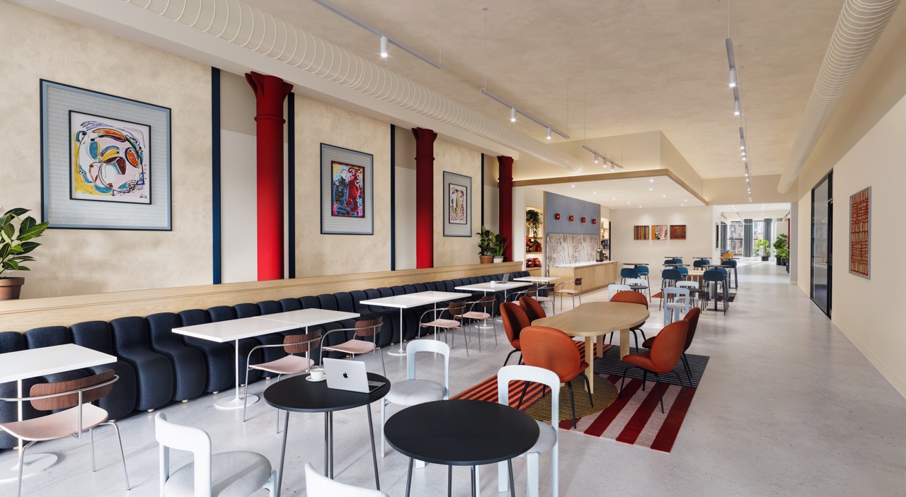 Convene 555 Broadway Meeting & Event Space Gallery B Rendering