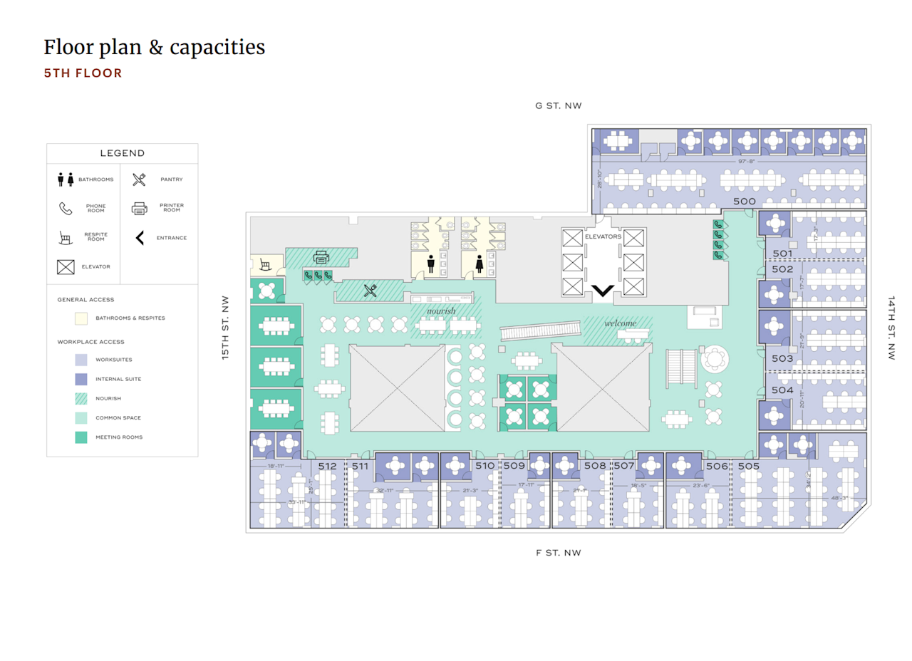 Floor Plan - 600 14th St 5th fl