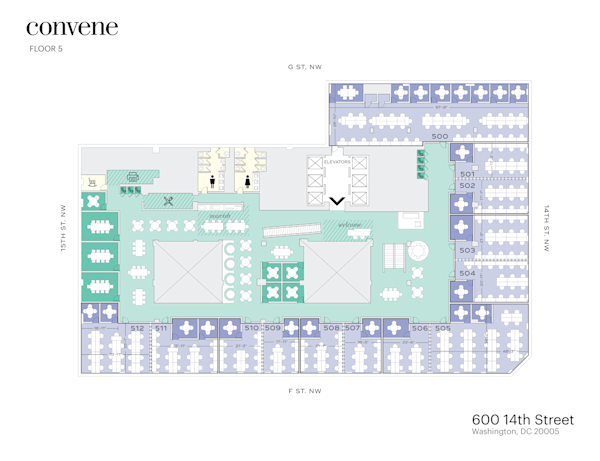 Floor Plan - 600 14th St 5th fl
