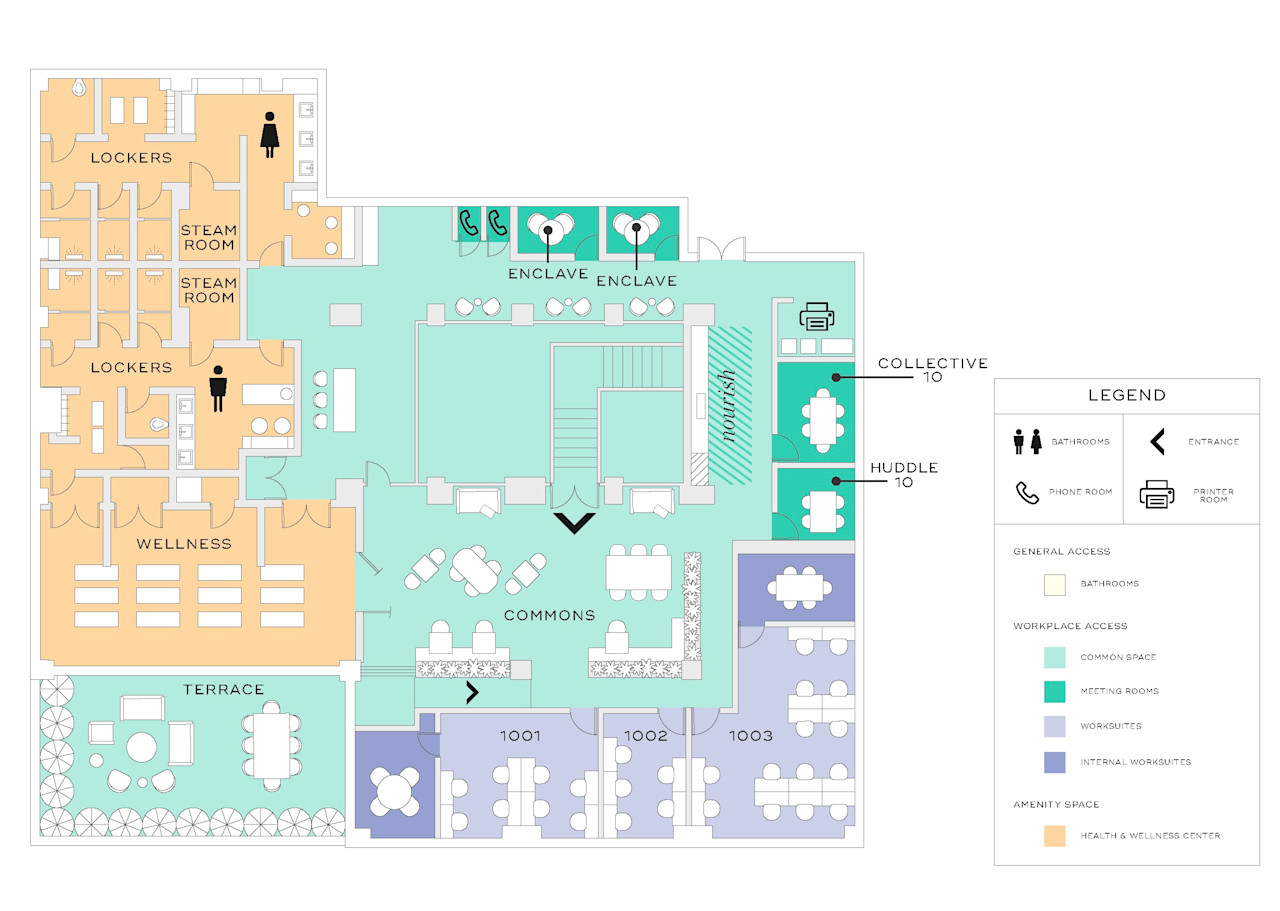 Floor Plan - 530 Fifth Ave 10th fl
