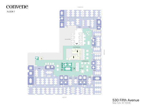Convene At 530 Fifth Avenue, Meeting & Event, Flex Office Spaces, and  Workspaces In Midtown Manhattan