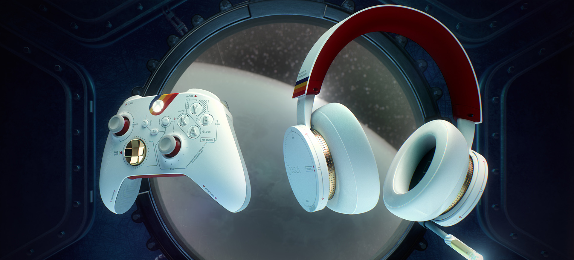 Starfield Limited Edition Xbox Controller Headset