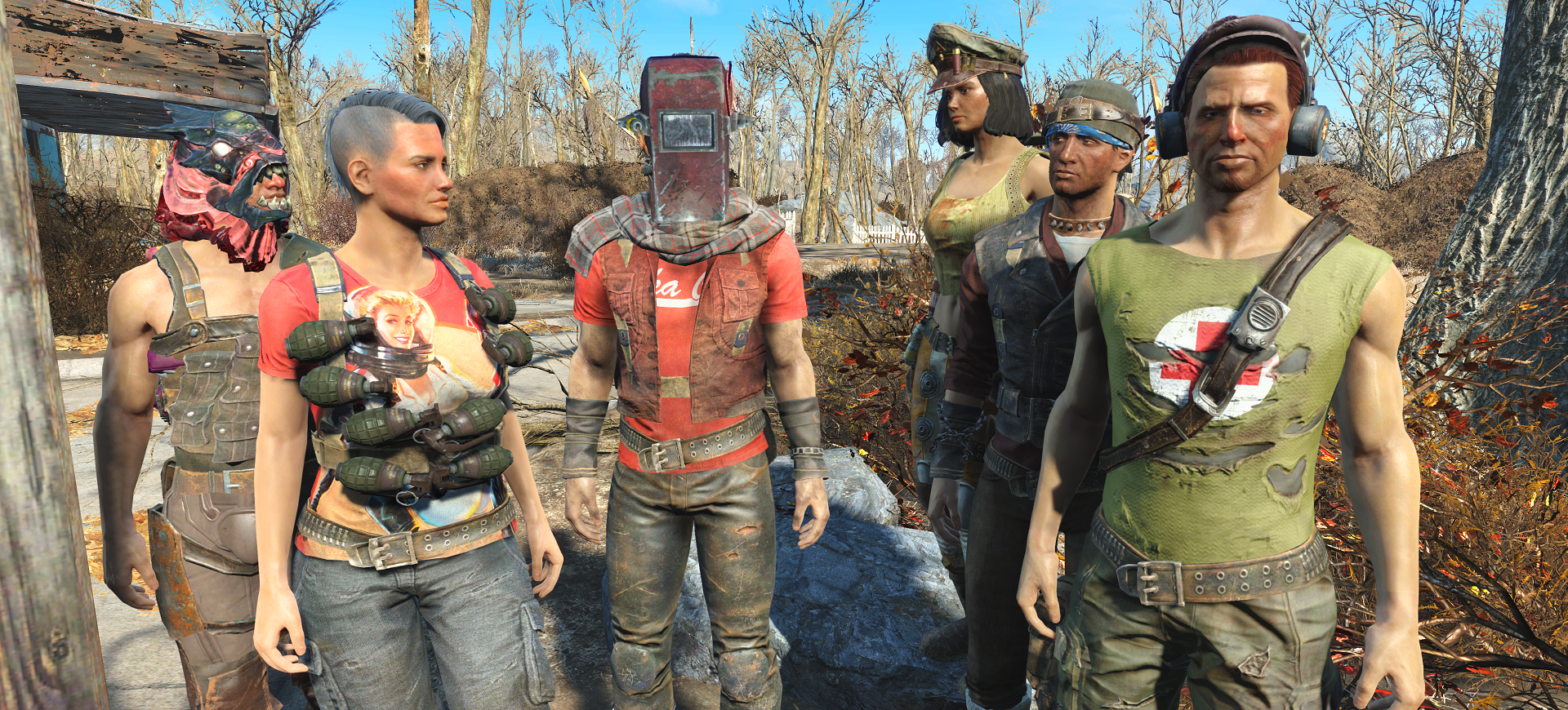 Fallout 4 doneb14n clothes pack фото 88