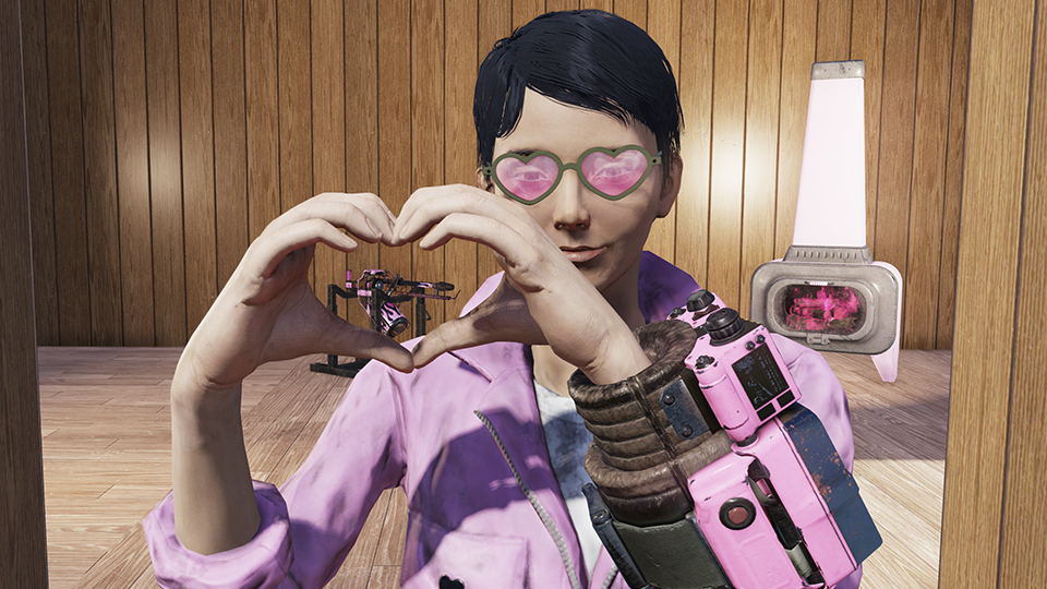 F76 Burning Love Glasses