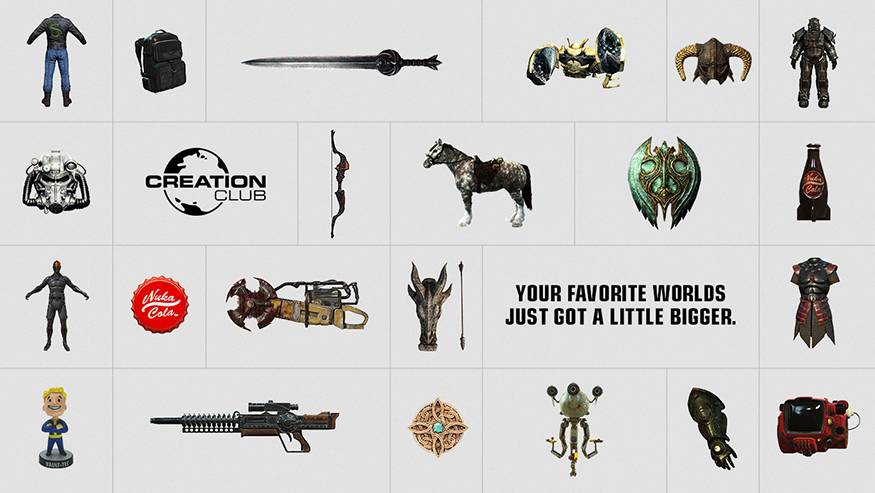 Fallout 4 And Skyrim Special Edition Creation Club