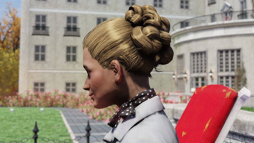 36 New Style Fallout 76 Curly Bun Hairstyle