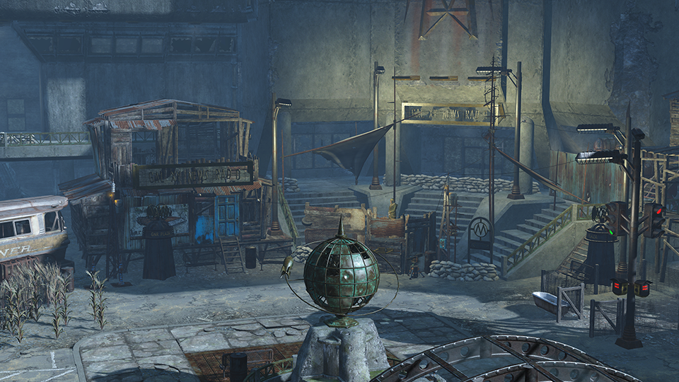 fallout 4 building an arena