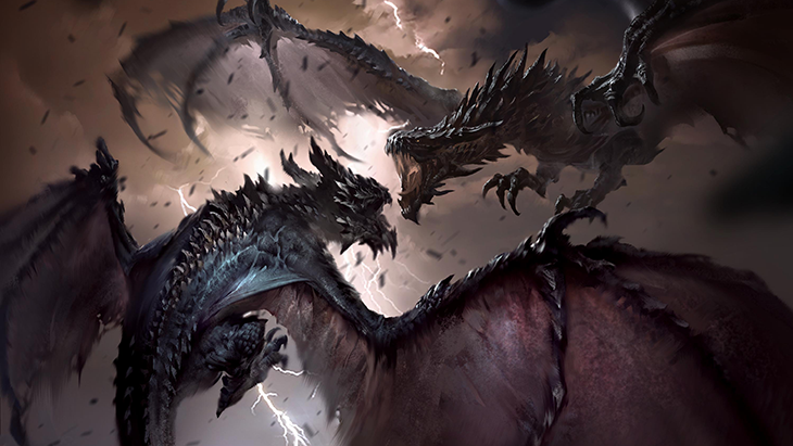skyrim elder dragons
