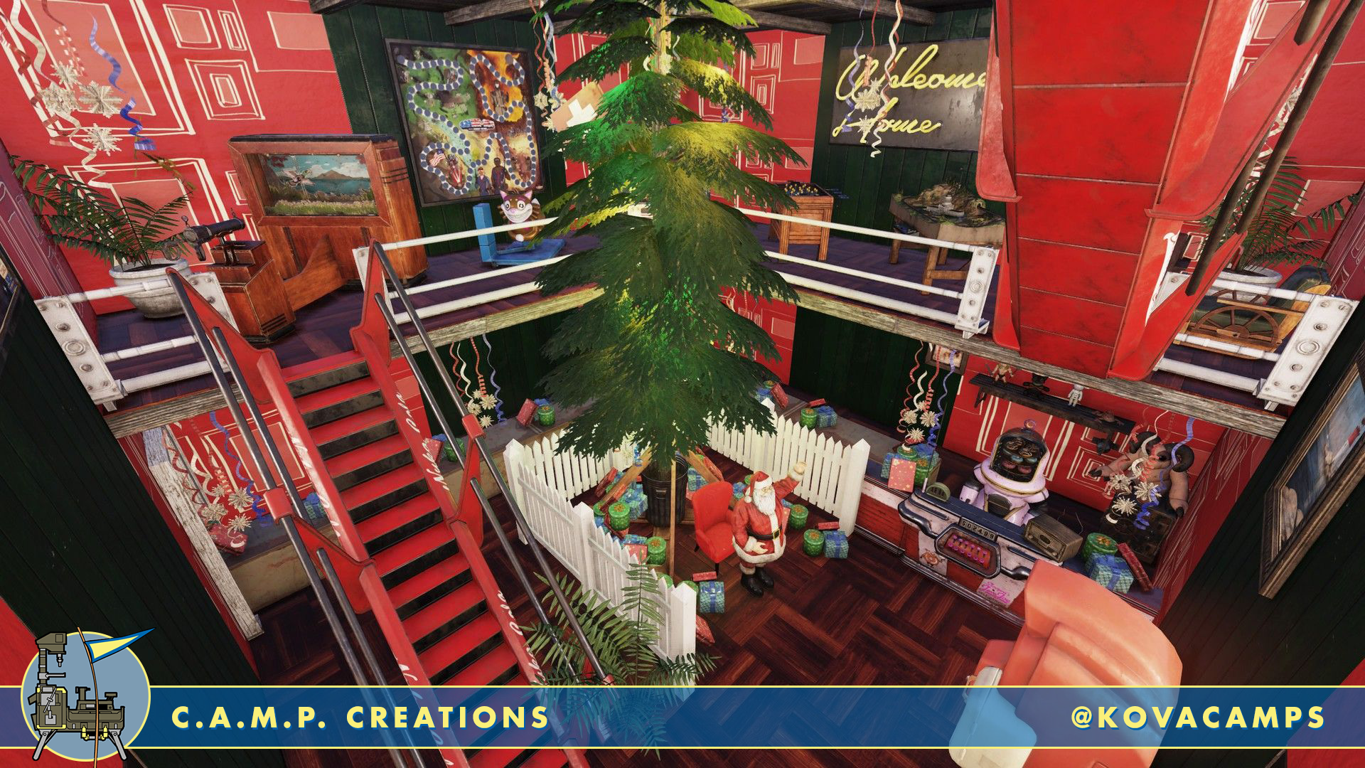 Fallout 76 Christmas 2022 Fallout 76: C.a.m.p. Creations - Winter Wonderland