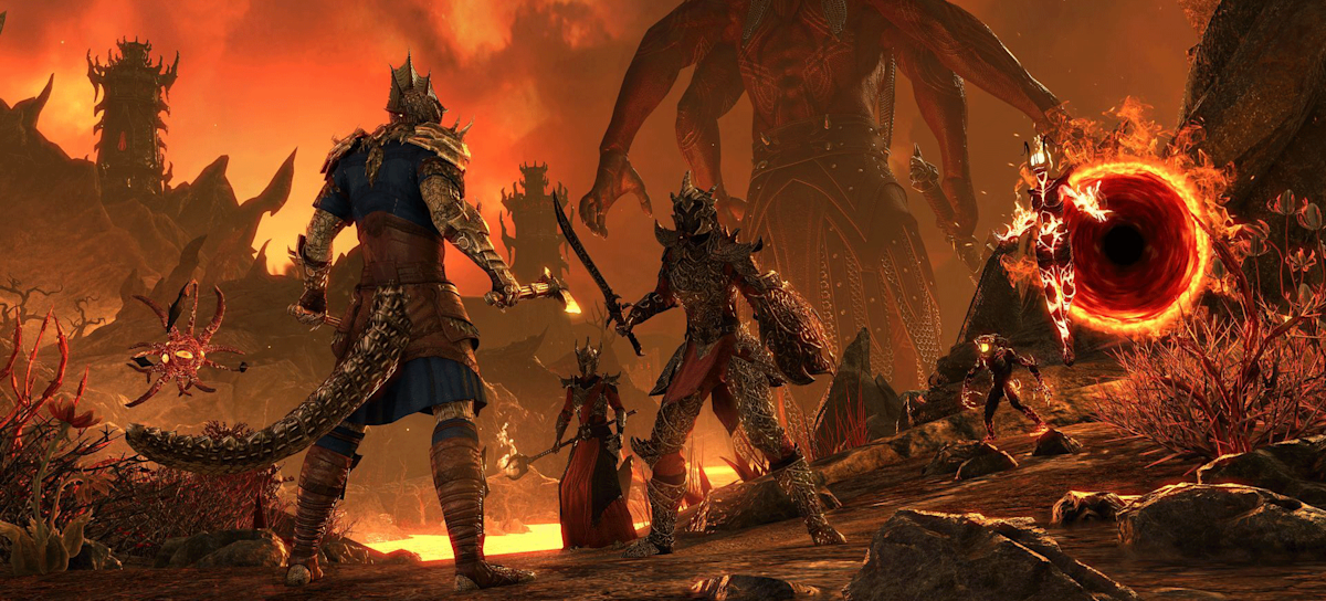 エルダースクロールズオンライン　グッズ ESO_DaedricMinions_HERO_1920x8