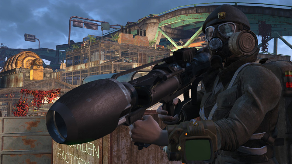 fallout 4 grenade launcher mod