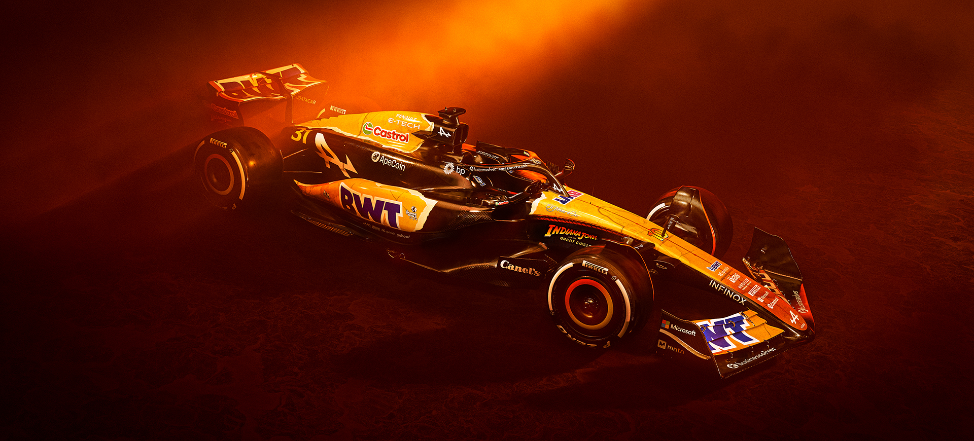 夺宝奇兵：古老之圈™》携手Alpine F1