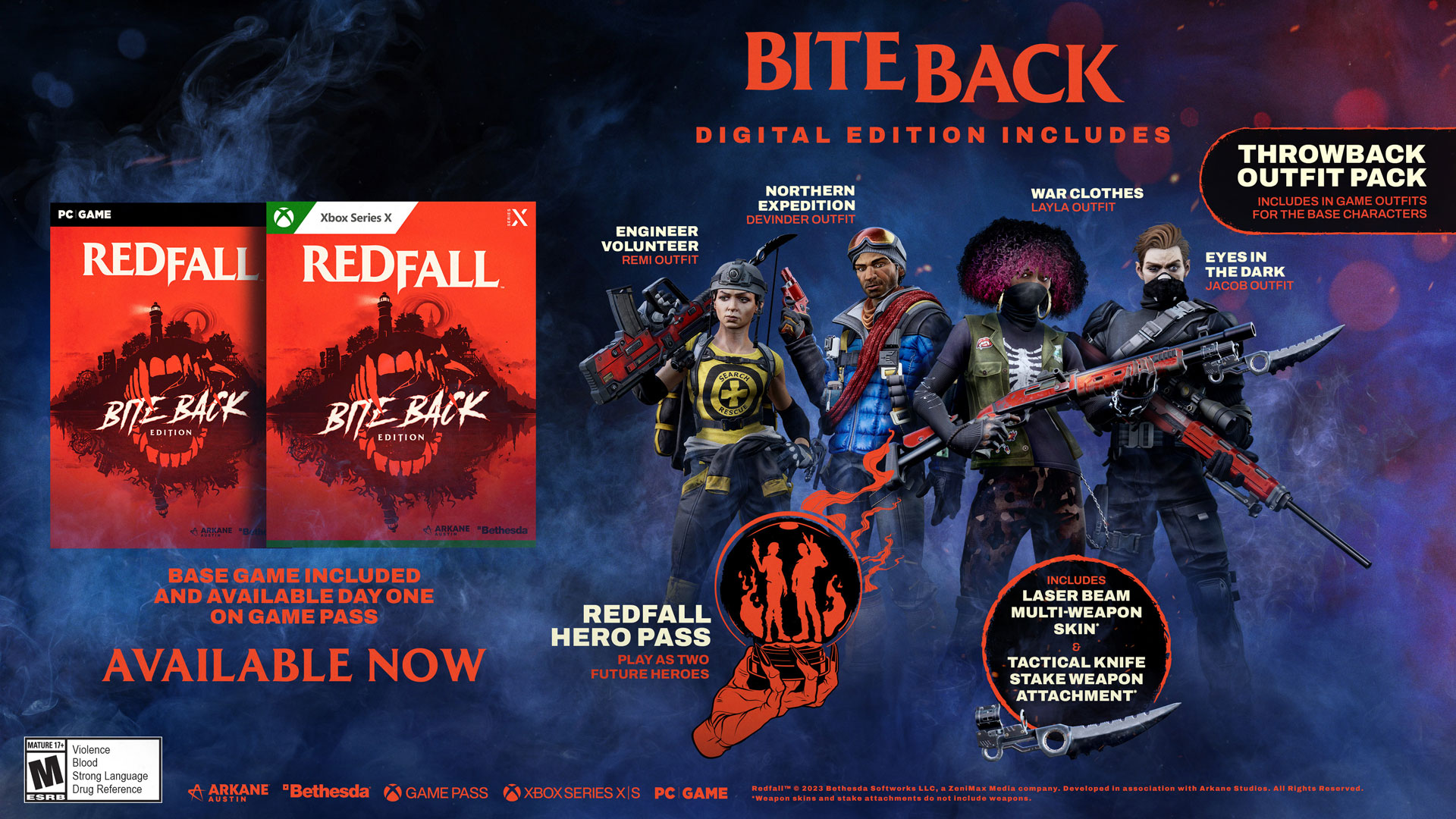 Redfall, Official Website