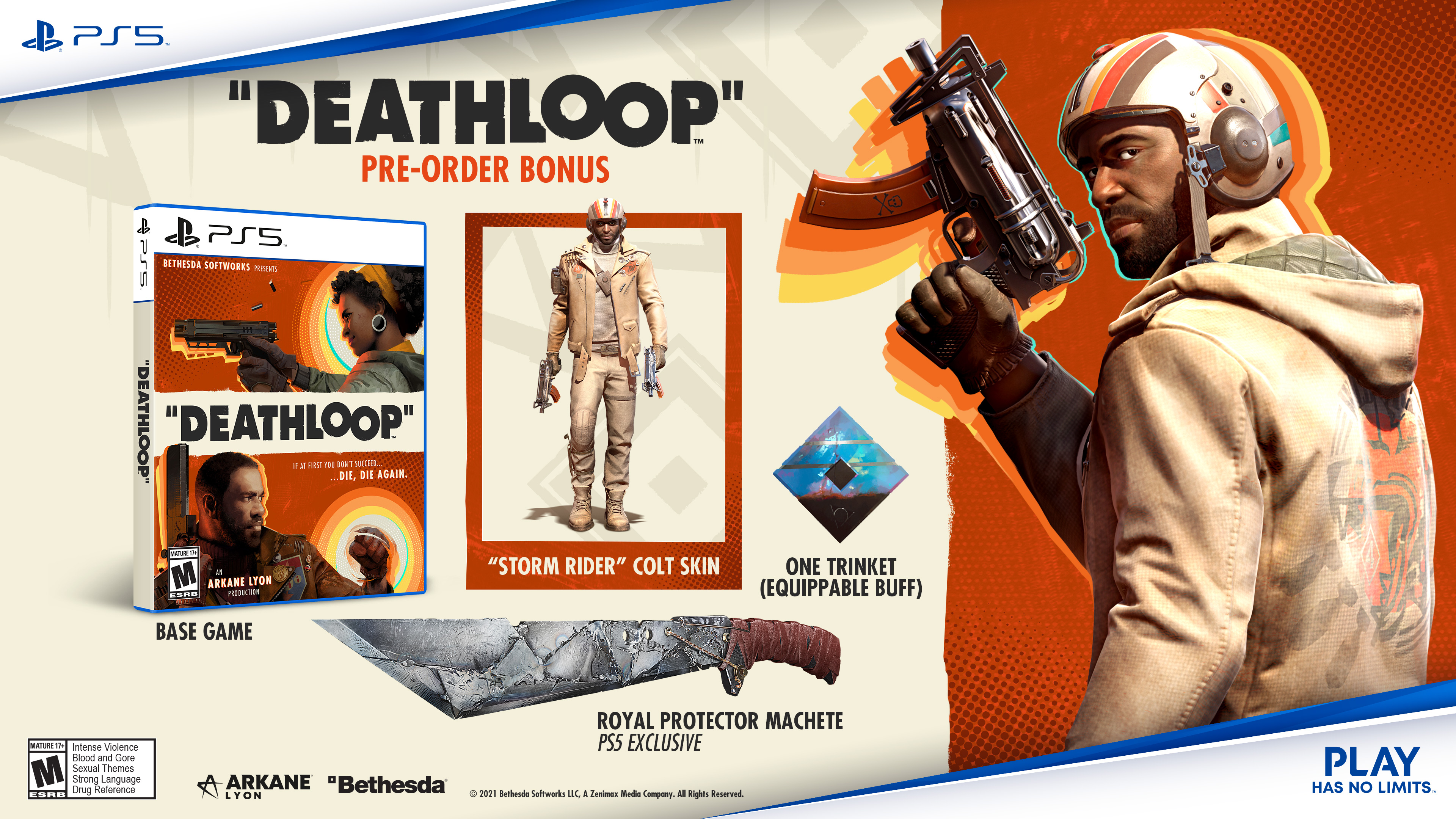 What is the DEATHLOOP pre-order Standard and Deluxe Edition