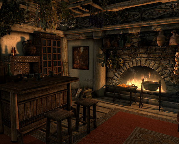 skyrim creation kit player home