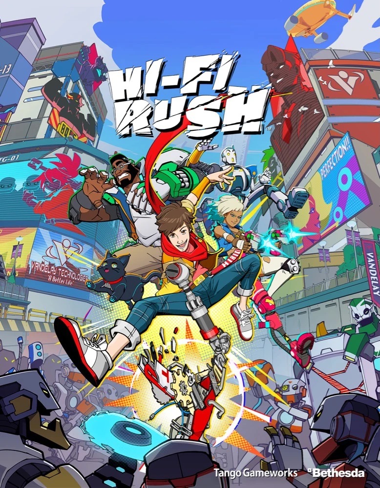 Play Hi-Fi RUSH, a new rhythm-action game from Tango Gameworks, TODAY