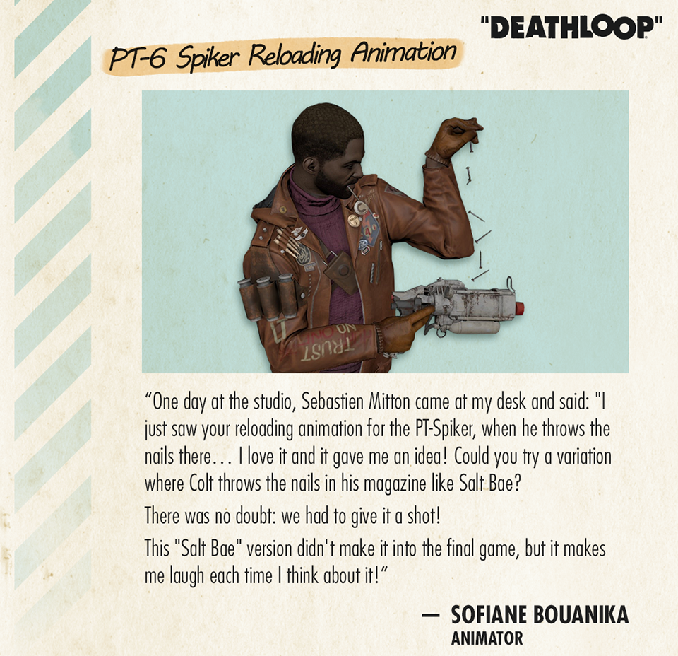 Frank Deathloop Get a Behind-the-Scenes Look at DEATHLOOP : r/filthycasuals