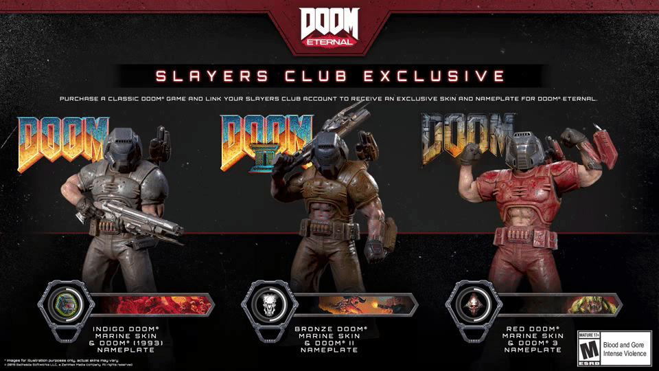 Play classic DOOM games and receive old-school skins for DOOM Eternal | Slayers  Club