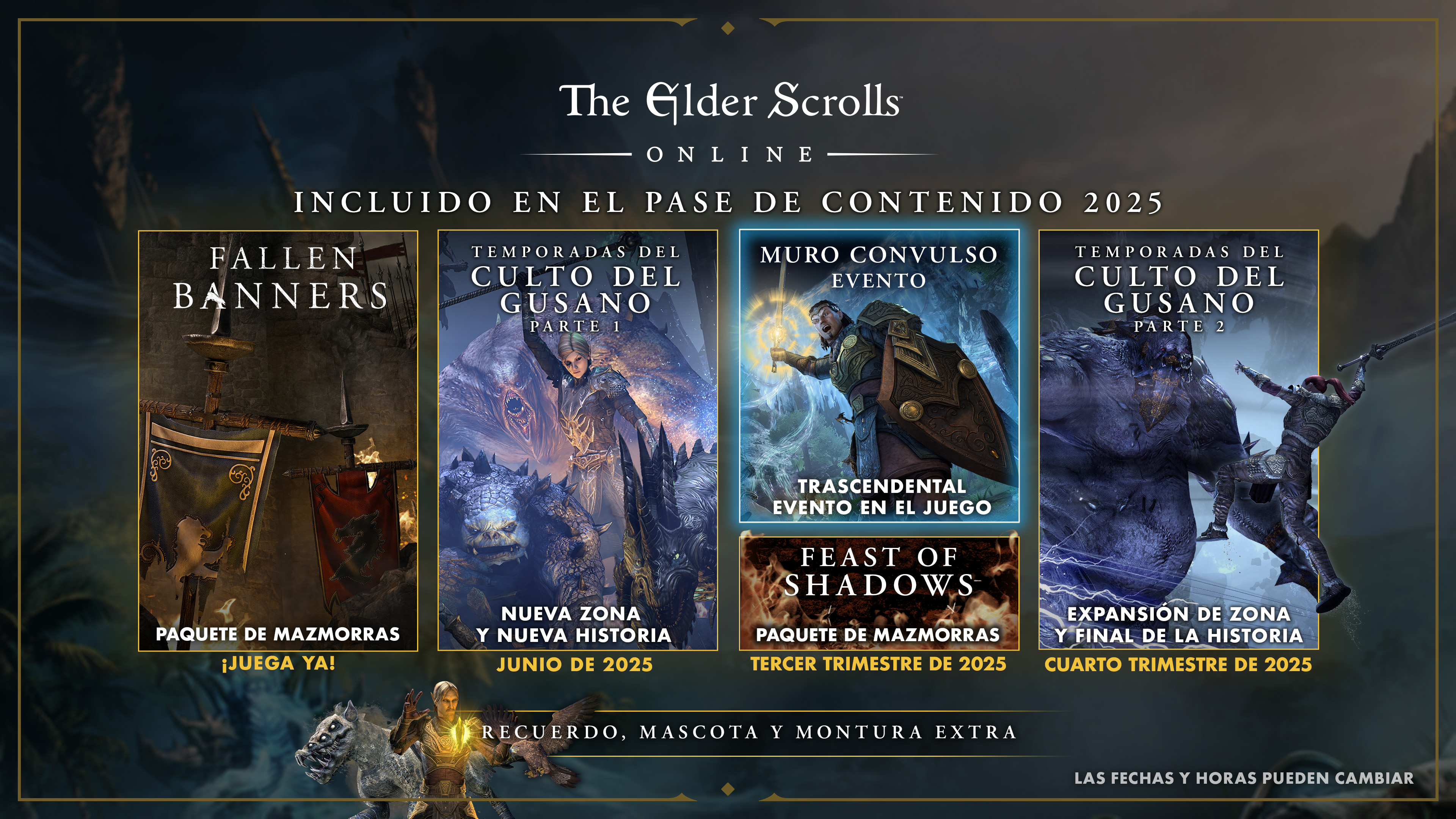 ESO Direct 2025: Viejos enemigos que regresan, eventos ...