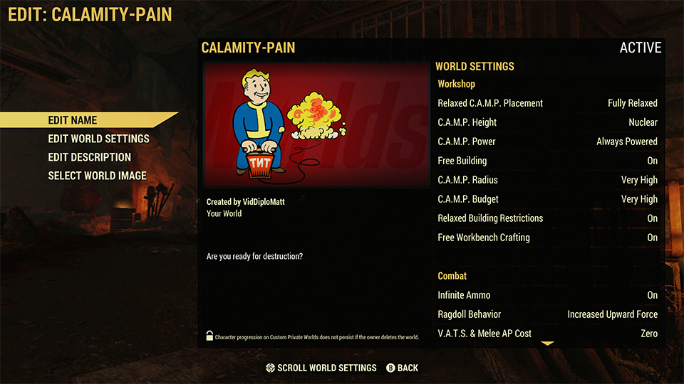 a world of pain fnv