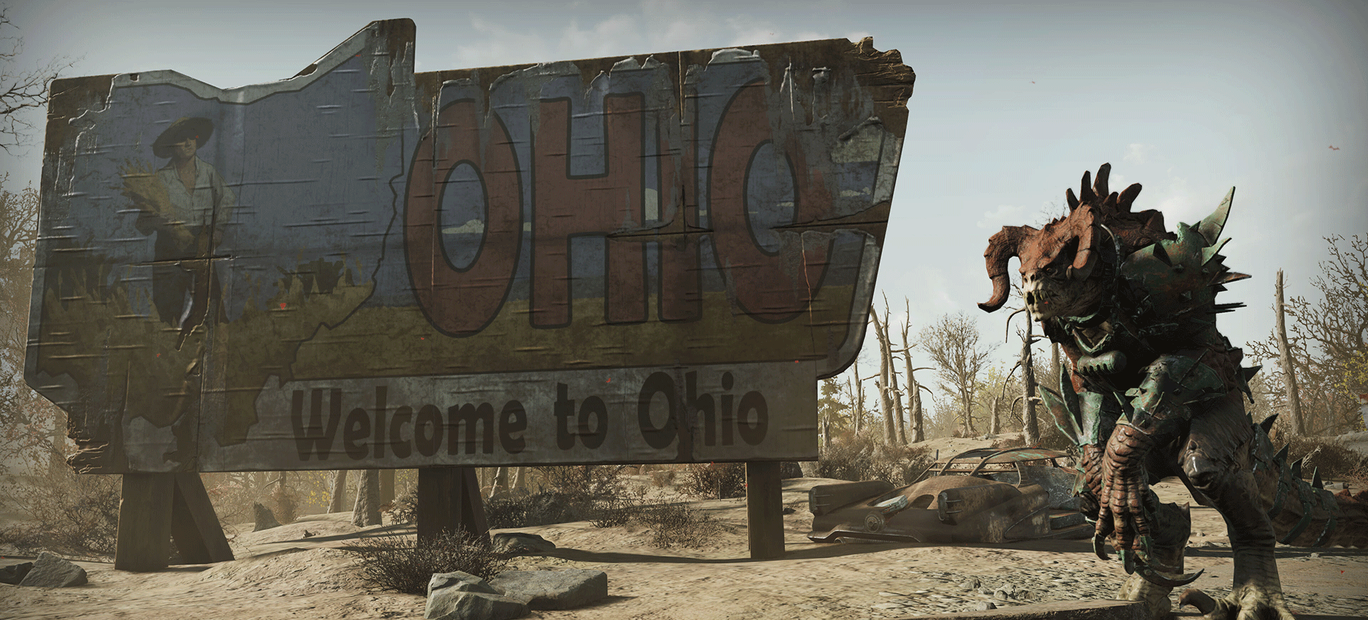 Get a first look at Burning Springs, coming soon to Fallout 76!