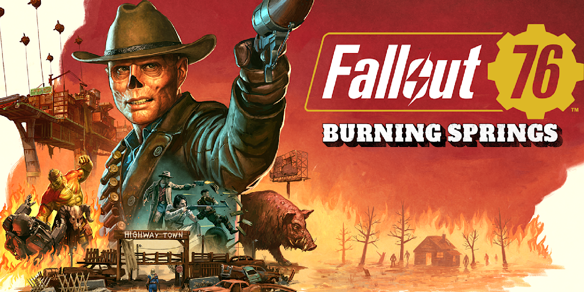 Get a first look at Burning Springs, coming soon to Fallout 76!