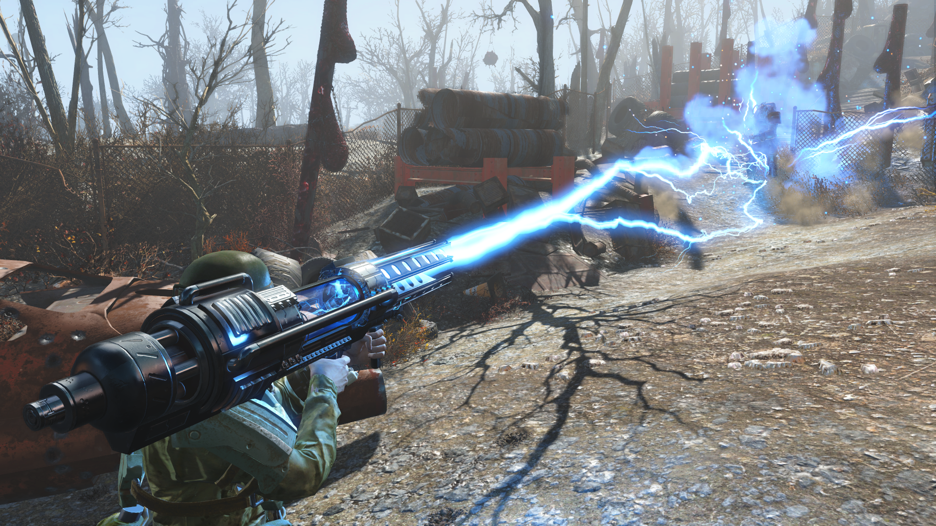 Fallout 4 плазменный огнемет фото 41