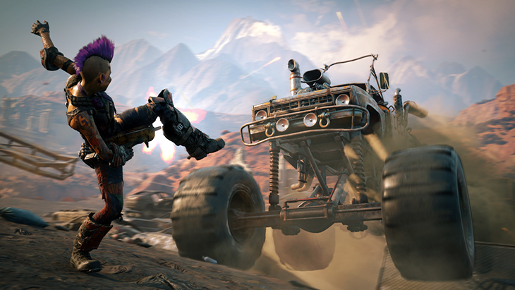 RAGE2 Announce MonsterTruck