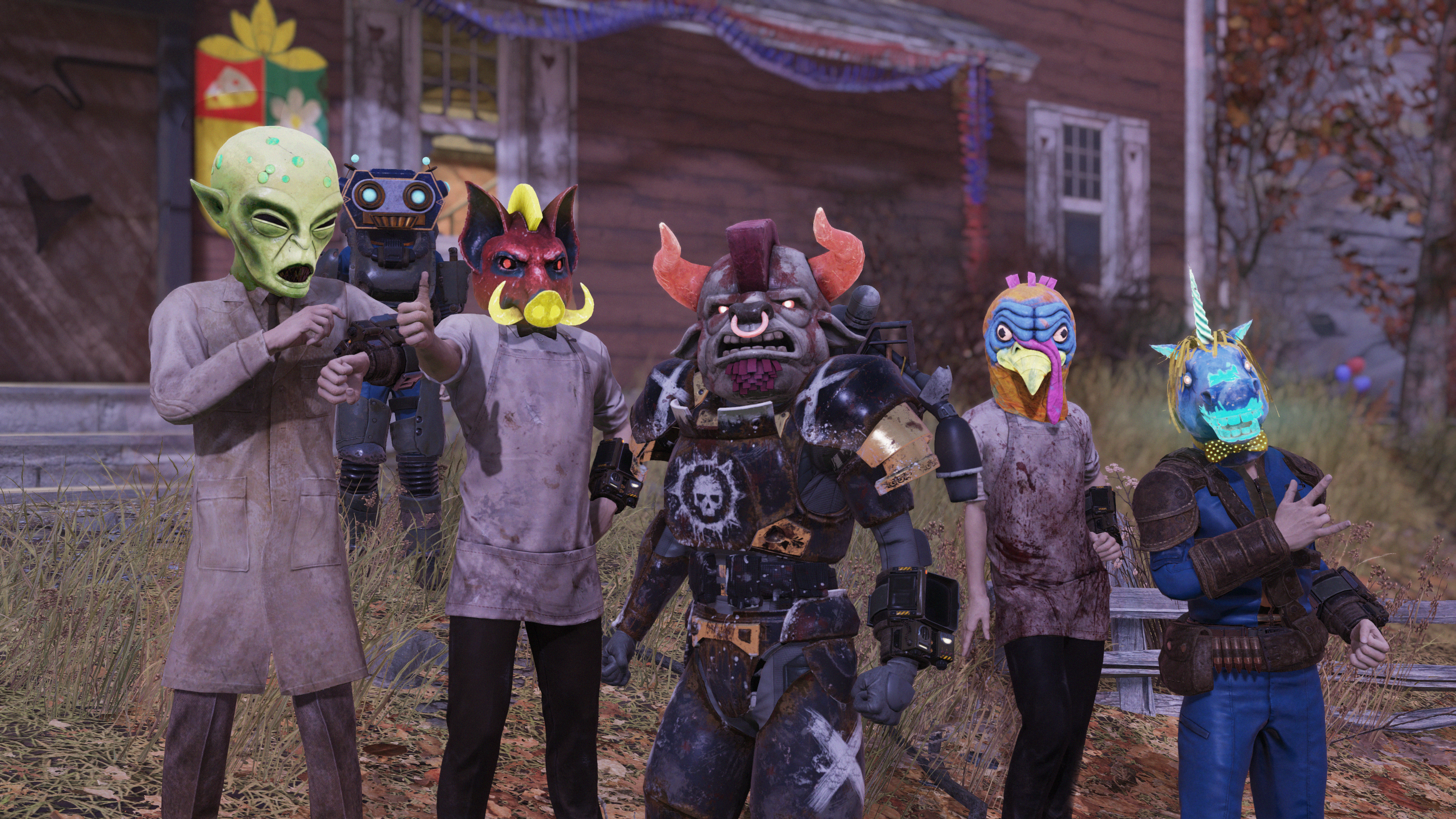 Fasnacht GroupPhoto NewGlowingMasks 0611 01