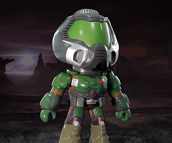 doomguy official bethesda toy