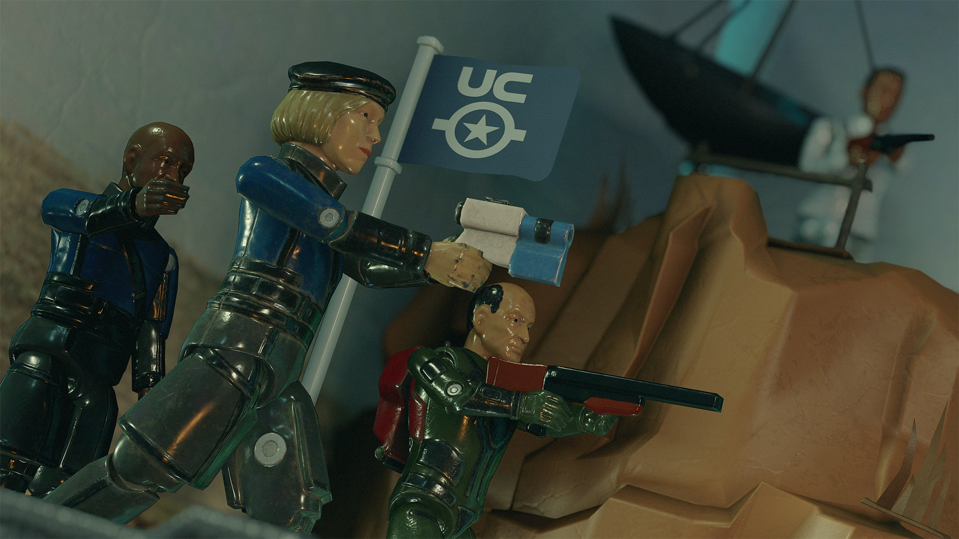 Free-Lanes-Screenshot---Colony-War-Action-Heroes-(2)