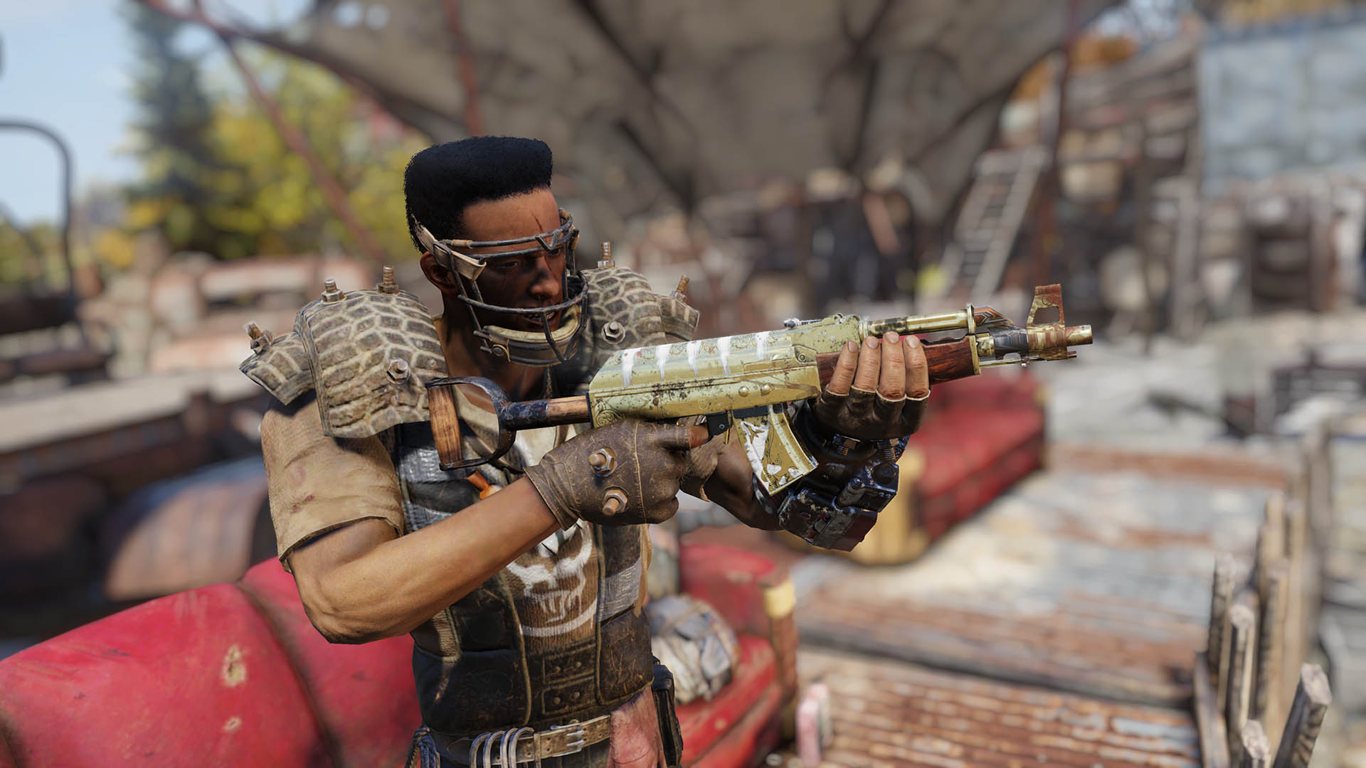 Fallout 4 handmade rifle фото 52