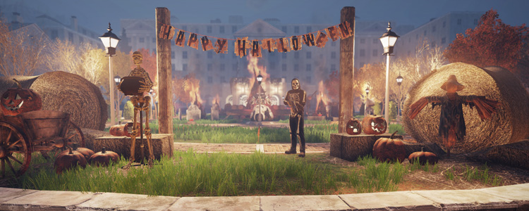 inflación Púrpura tribu Fallout 76: Dentro del refugio – ¡Feliz Halloween!