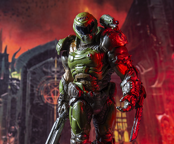 mcfarlane doom slayer bronze