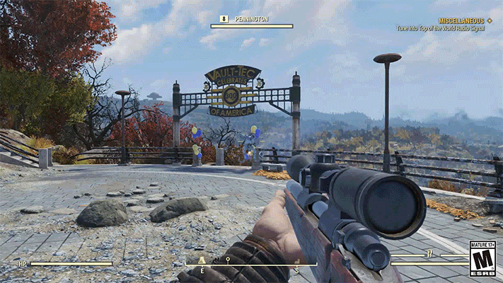 fallout 3 aim down sights
