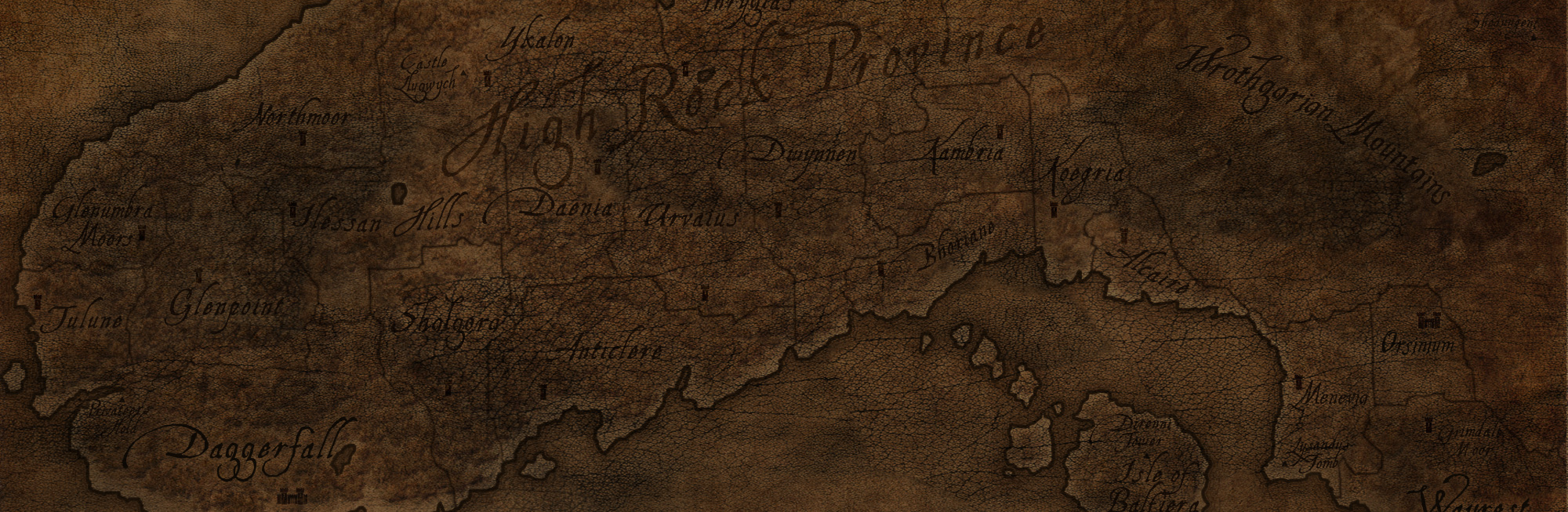 The Elder Scrolls | The Elder Scrolls II: Daggerfall, image size:2000x653