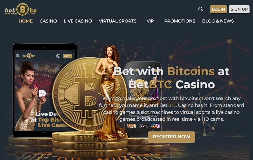 BetBTC Casino – Solution parfaite pour les joueurs de crypto