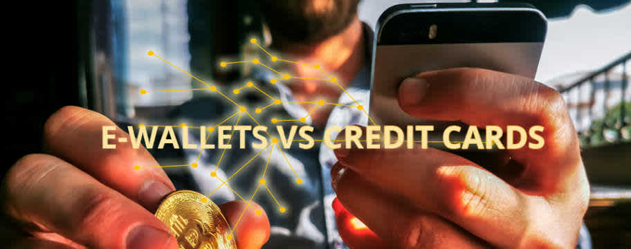 Portefeuilles électroniques vs cartes de crédit