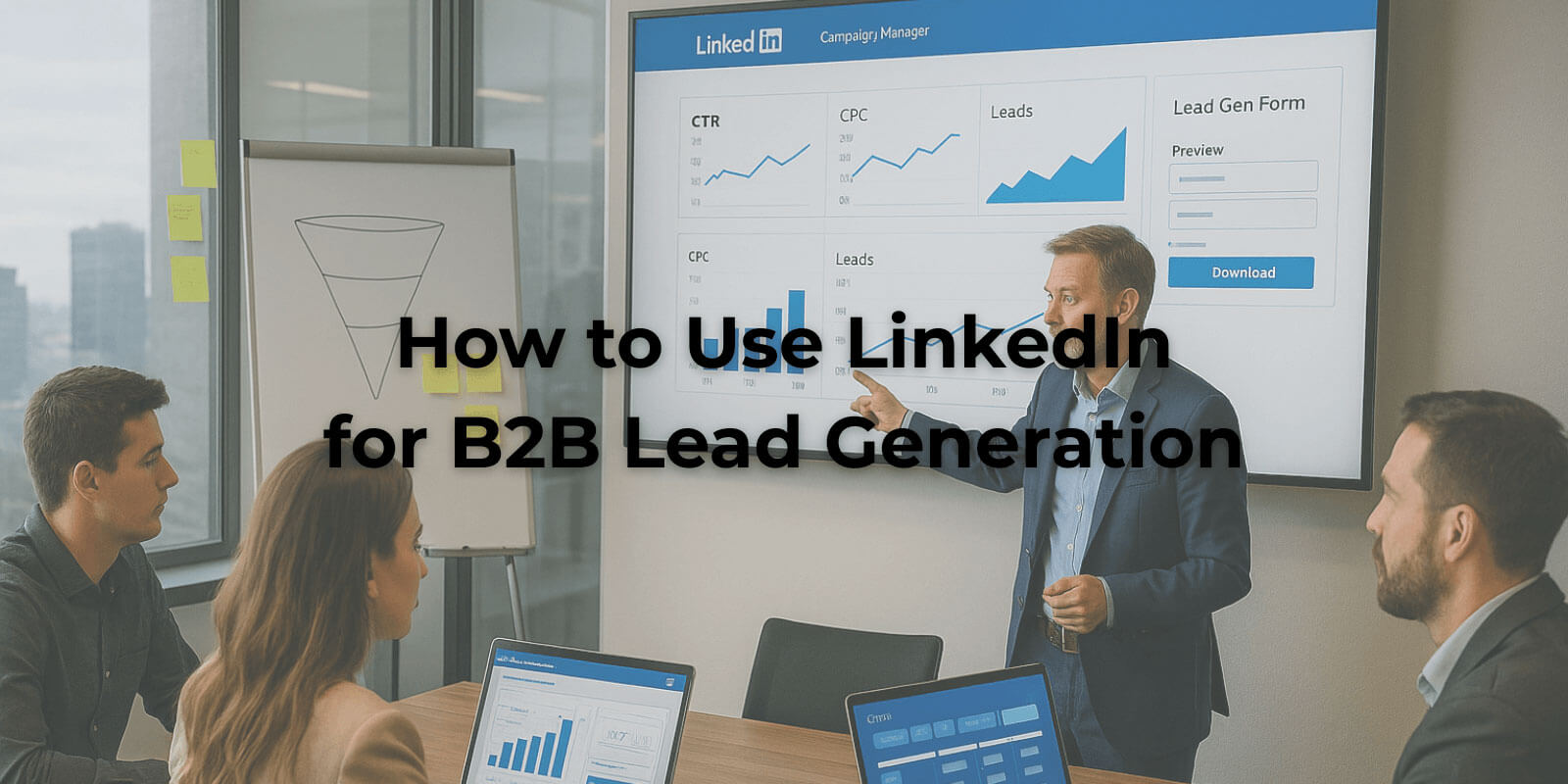 مقالة: كيفية استخدام لينكدإن لتوليد عملاء محتملين B2B مقالة: كيفية استخدام لينكدإن لتوليد عملاء محتملين B2B