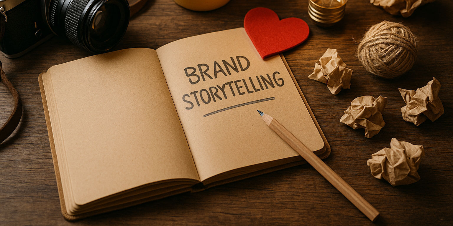 مقالة: سرد قصص العلامة التجارية: كيفية بناء روابط عاطفية مقالة: سرد قصص العلامة التجارية: كيفية بناء روابط عاطفية