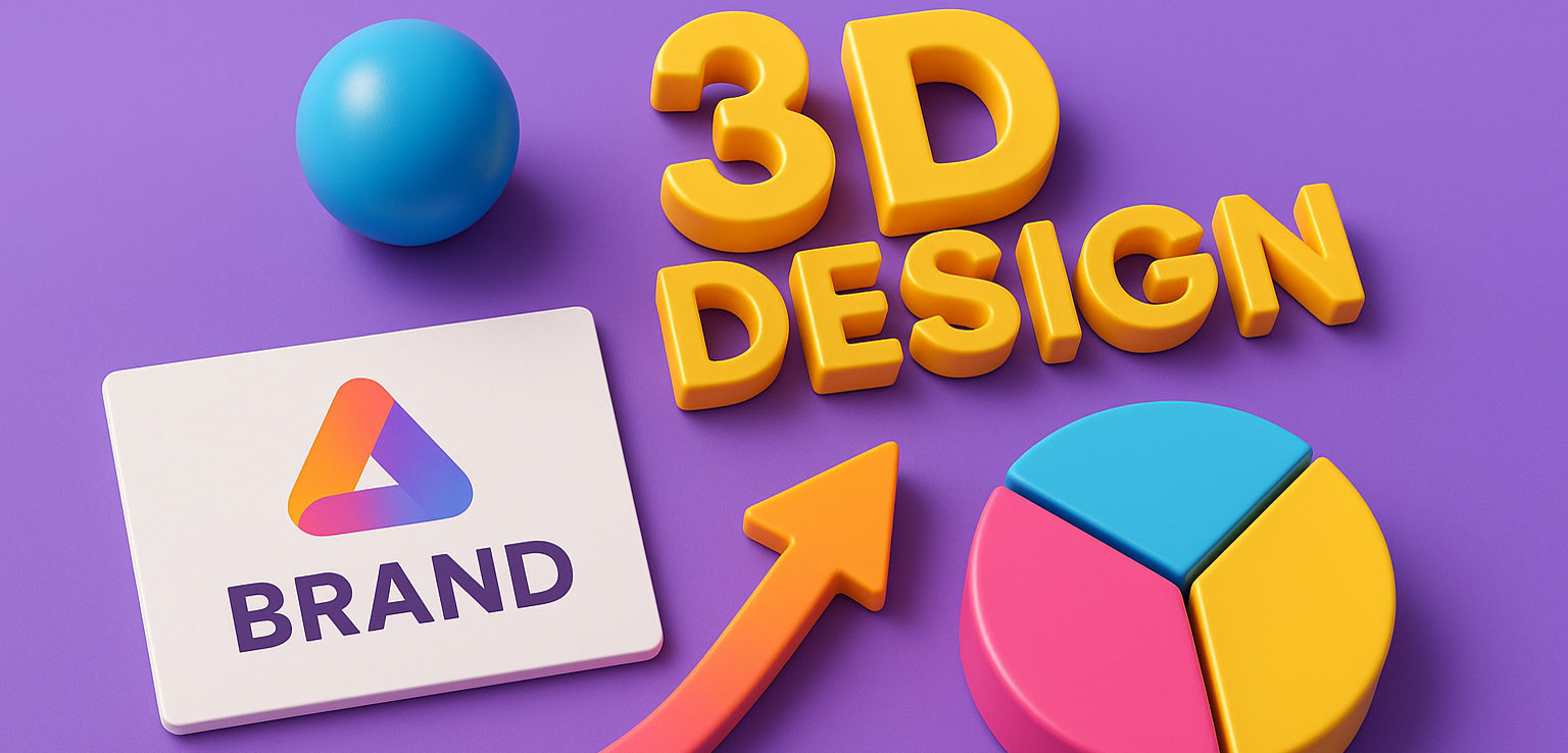 مقالة: كيف يمكن للتصميم ثلاثي الأبعاد أن يعزز علامتك التجارية مقالة: كيف يمكن للتصميم ثلاثي الأبعاد أن يعزز علامتك التجارية