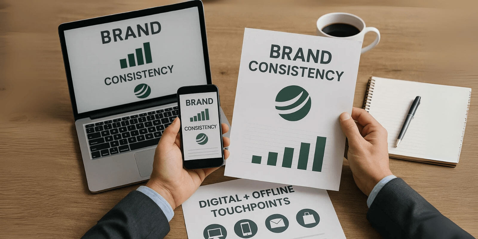Blog: Brand Consistency Accross Digital and Offline Touchpoints Blog: Brand Consistency Accross Digital and Offline Touchpoints