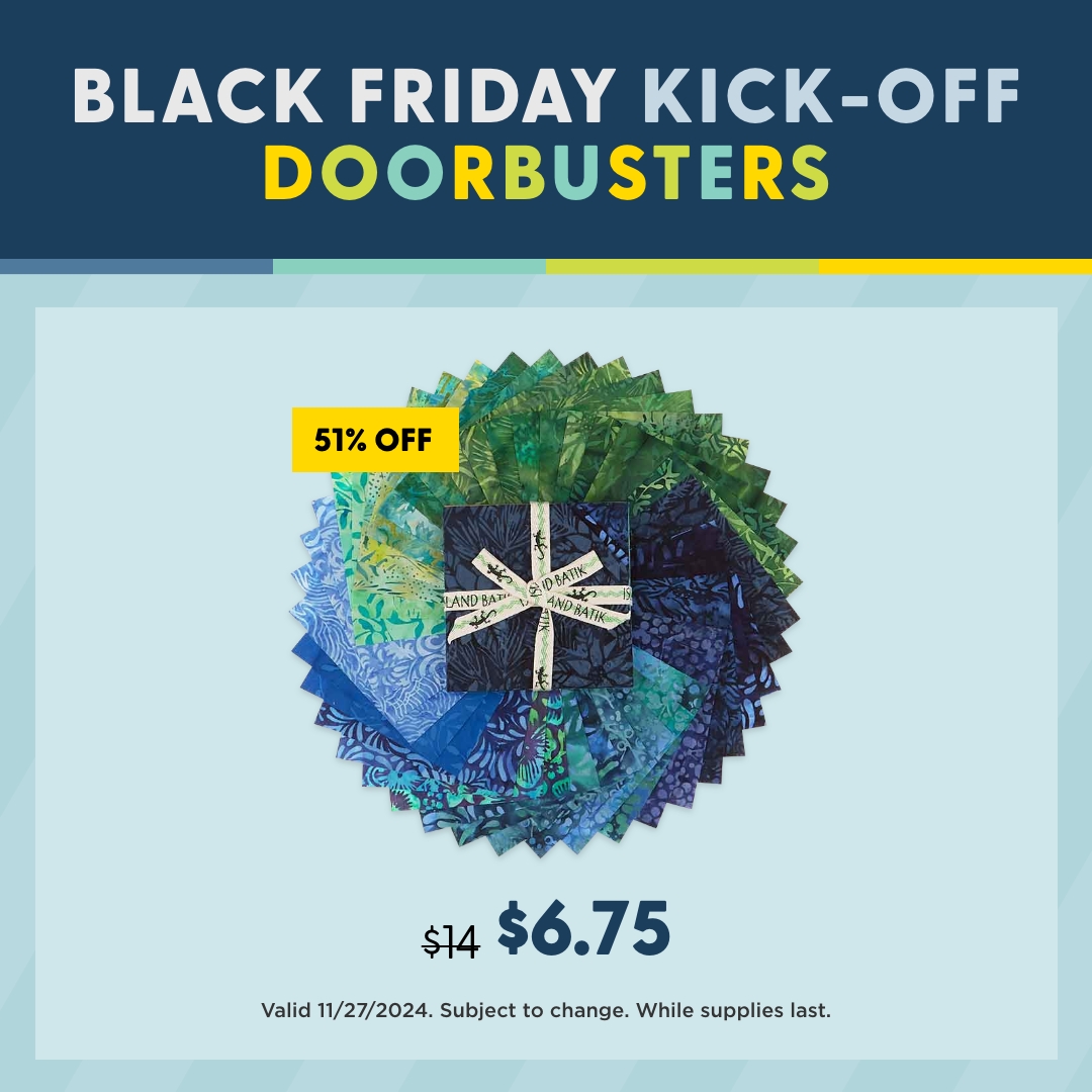 Doorbusters: Luscious Batiks Stamps