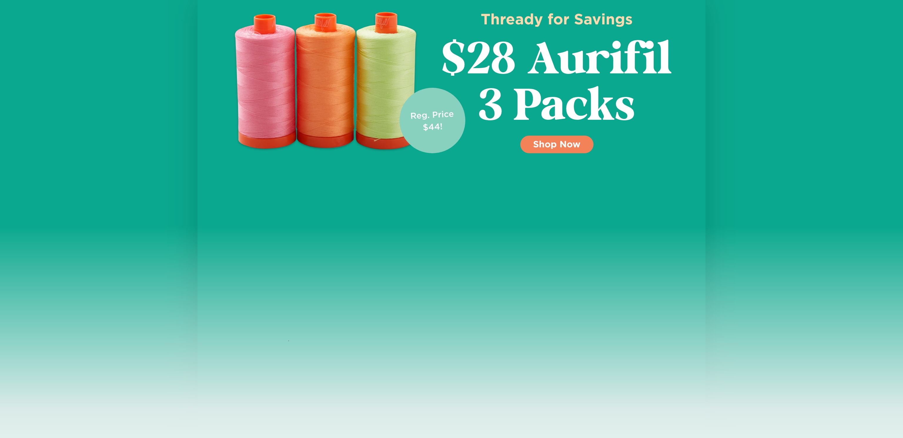Aurifil Thread Sale