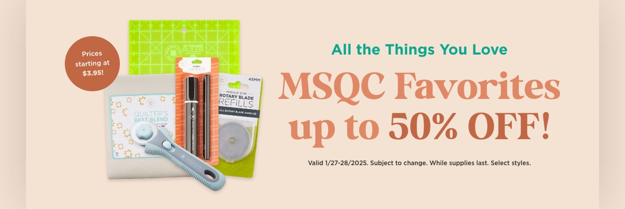 Missouri Star Favorites Sale