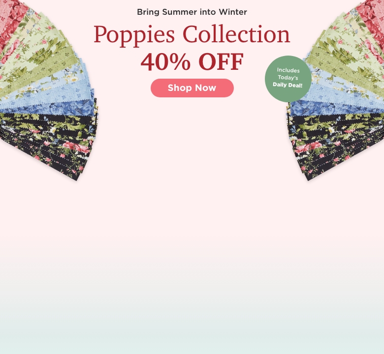 Poppies Fabric Collection Sale